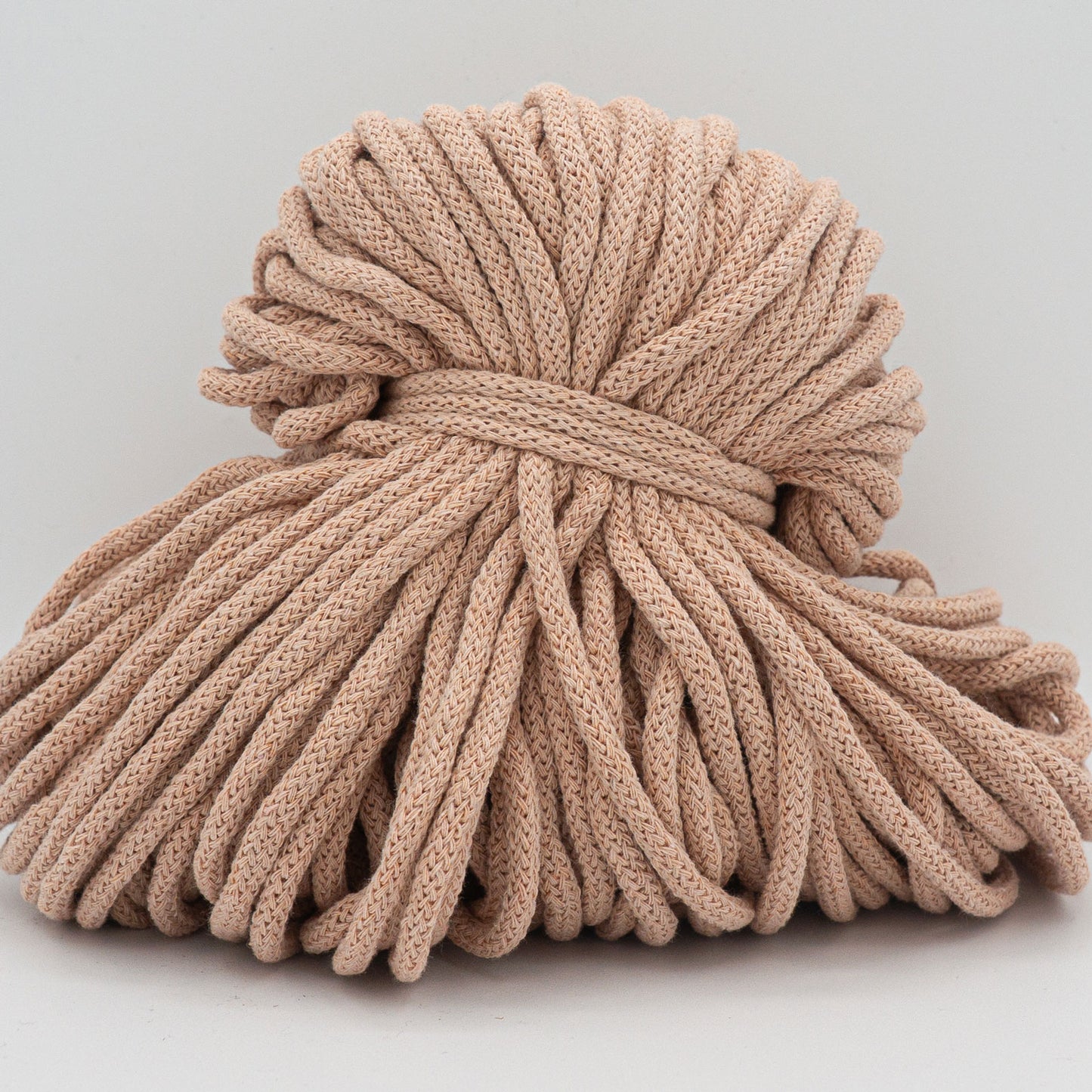 Cuerda trenzada / 5mm / 50m-100m / Algodón Zero Waste