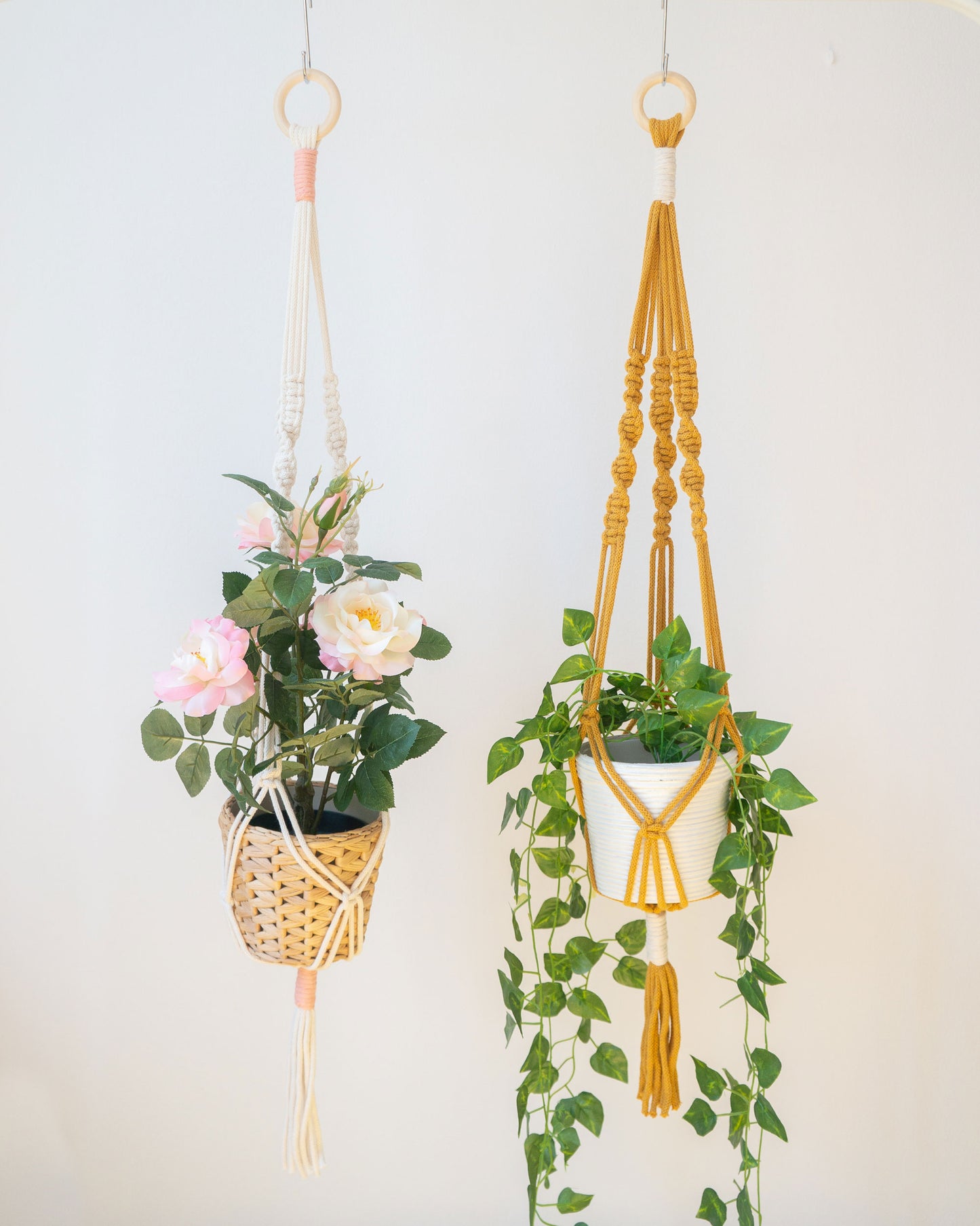 Houten ringen (Verpakking van 3 stuks)