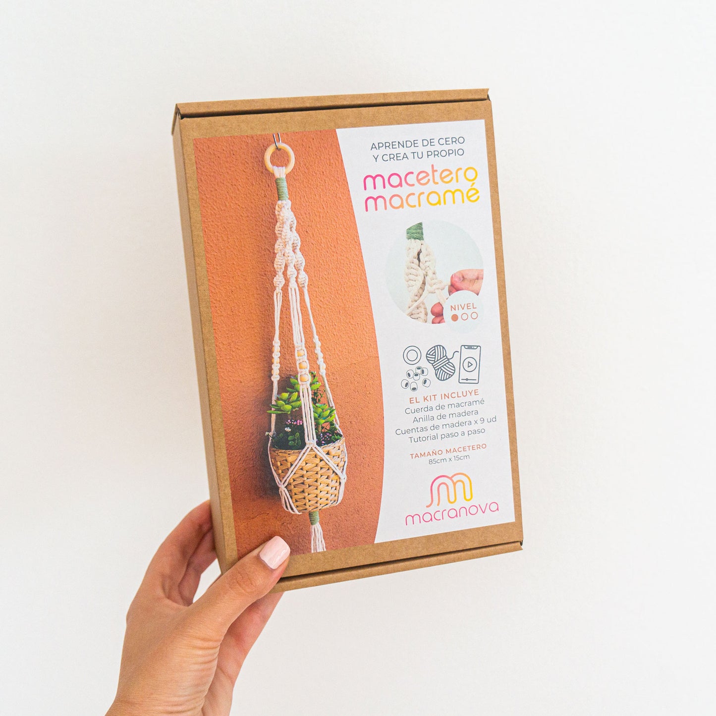 DIY macramé kit - Bloempot