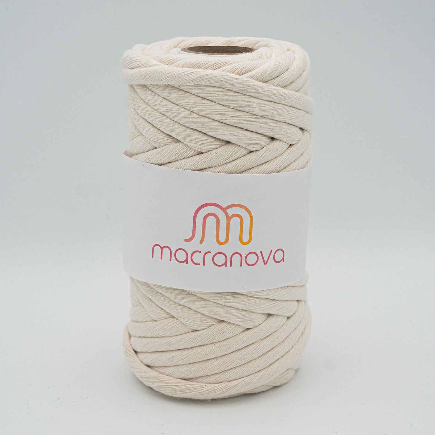 Cuerda peinada (Urdimbre) / 9mm / 25m / Algodón Zero Waste