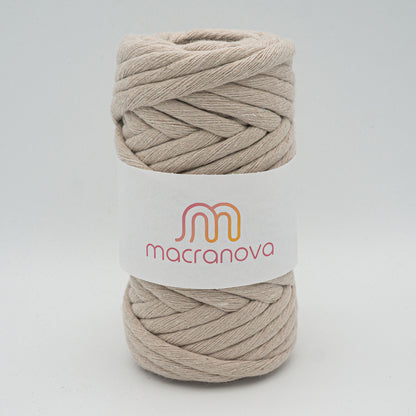 Cuerda peinada (Urdimbre) / 9mm / 25m / Algodón Zero Waste