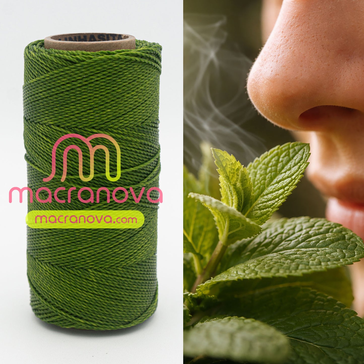 Hilo Encerado / 1mm / Bobina completa / Vegano [Linhasita]