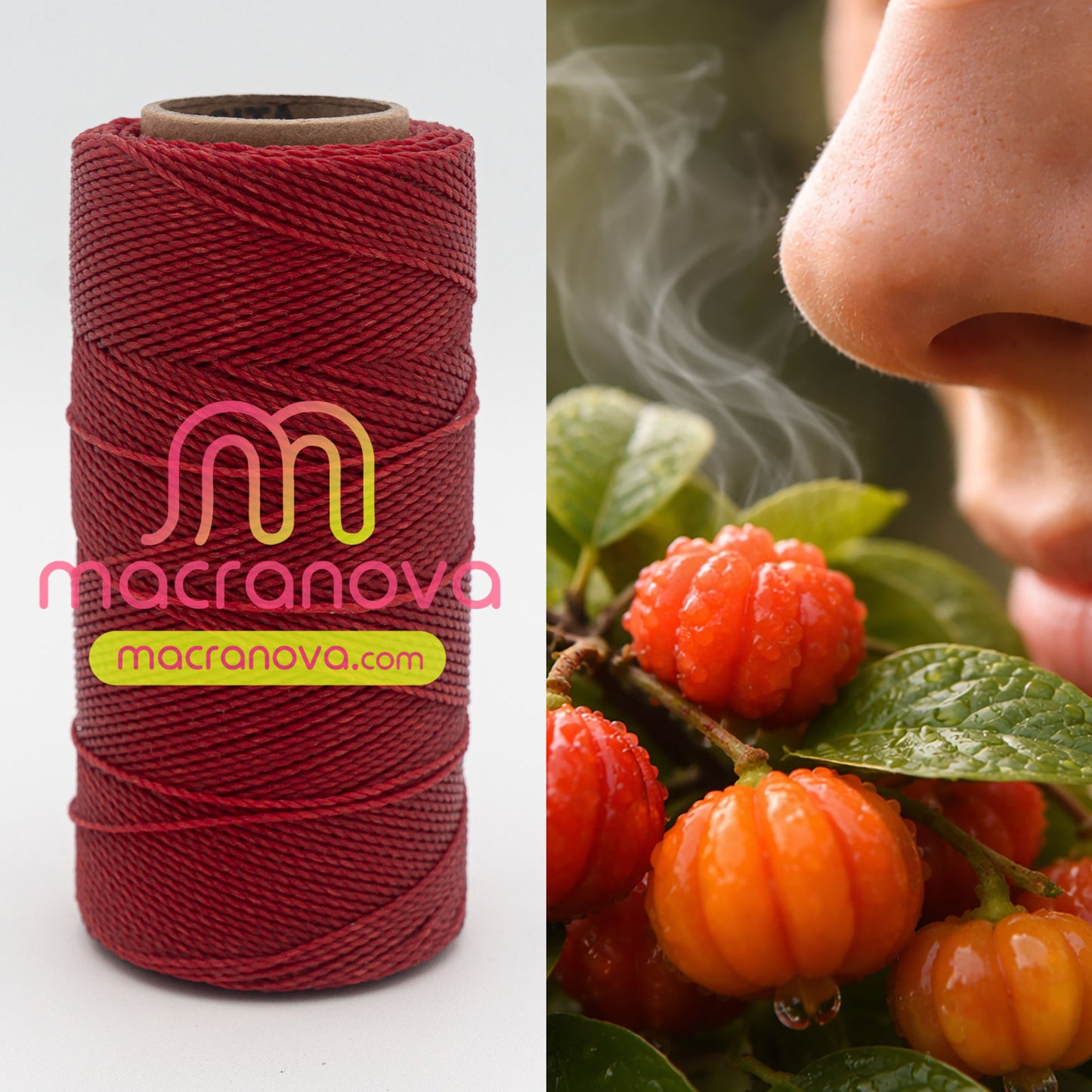 Hilo Encerado / 1mm / Bobina completa / Vegano [Linhasita]