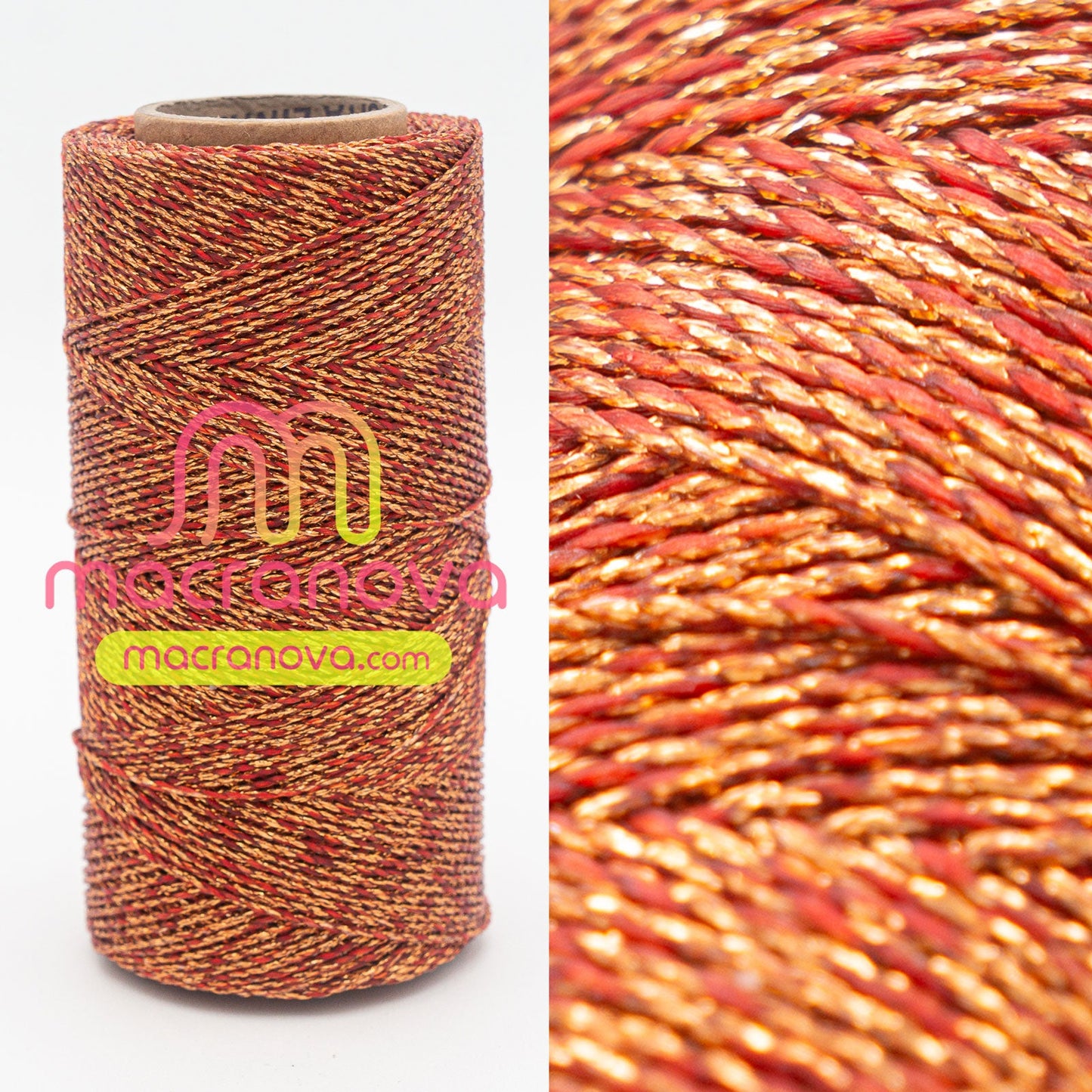 🎁 Gewaxte draad / 1mm / 5 m (100% korting)