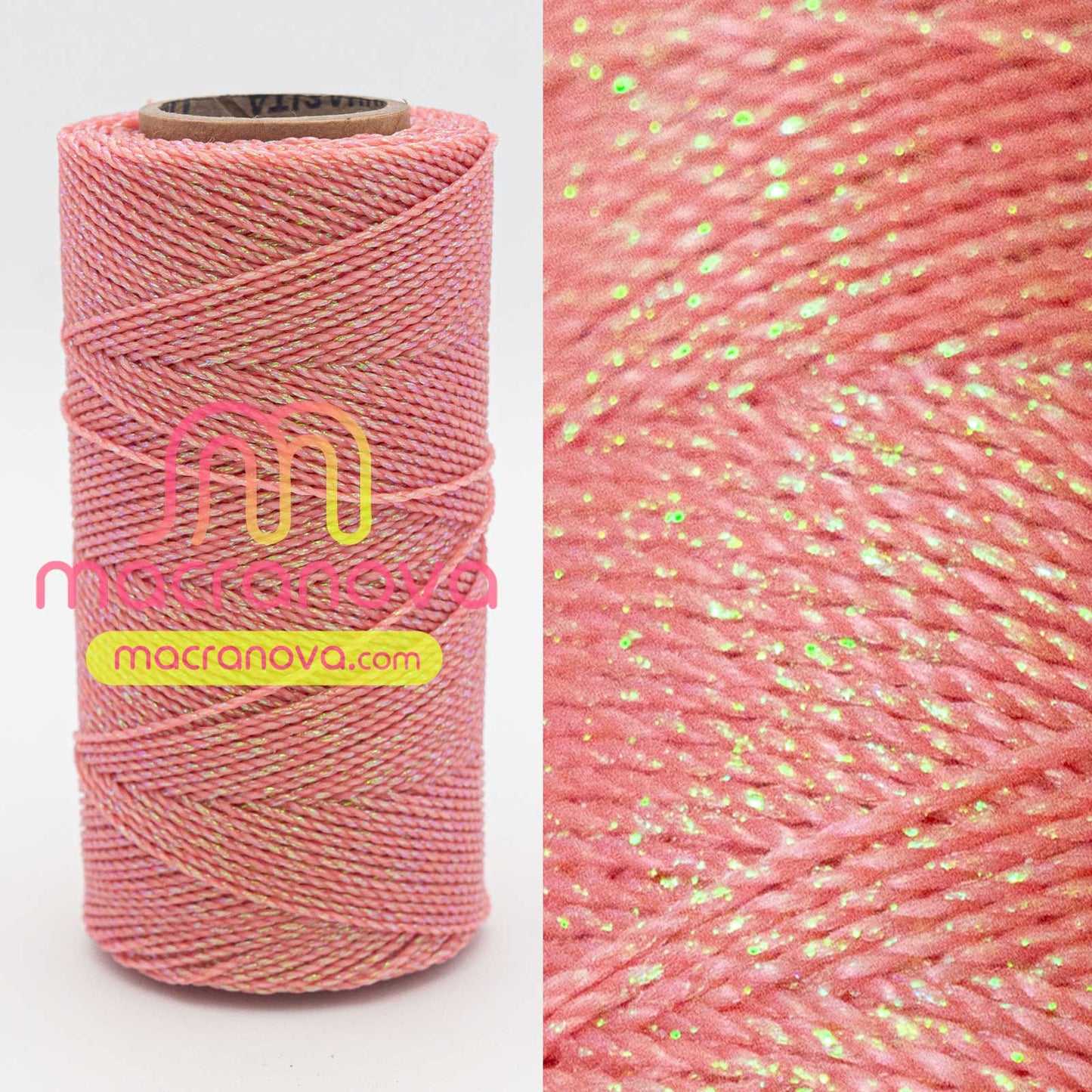 Hilo Encerado / 1mm / Bobina completa / Vegano [Linhasita]