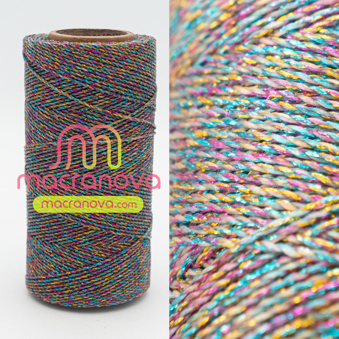 🎁 Gewaxte draad / 1mm / 5 m (100% korting)