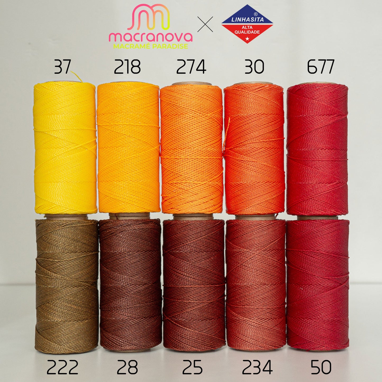 Waxdraad / 1mm / Per meter