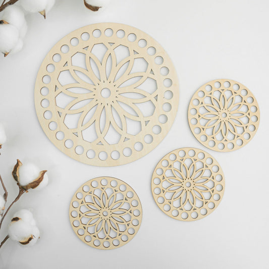 🎁 Uitgestanste houten basis (100% korting)