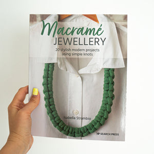Boek"Macramé sieraden"(door Isabella Strambio)