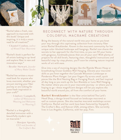 Book"Nature Macramé"(by The Lark's Head Shop)