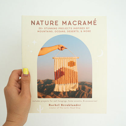 Livro"Nature Macramé"(por The Lark's Head Shop)