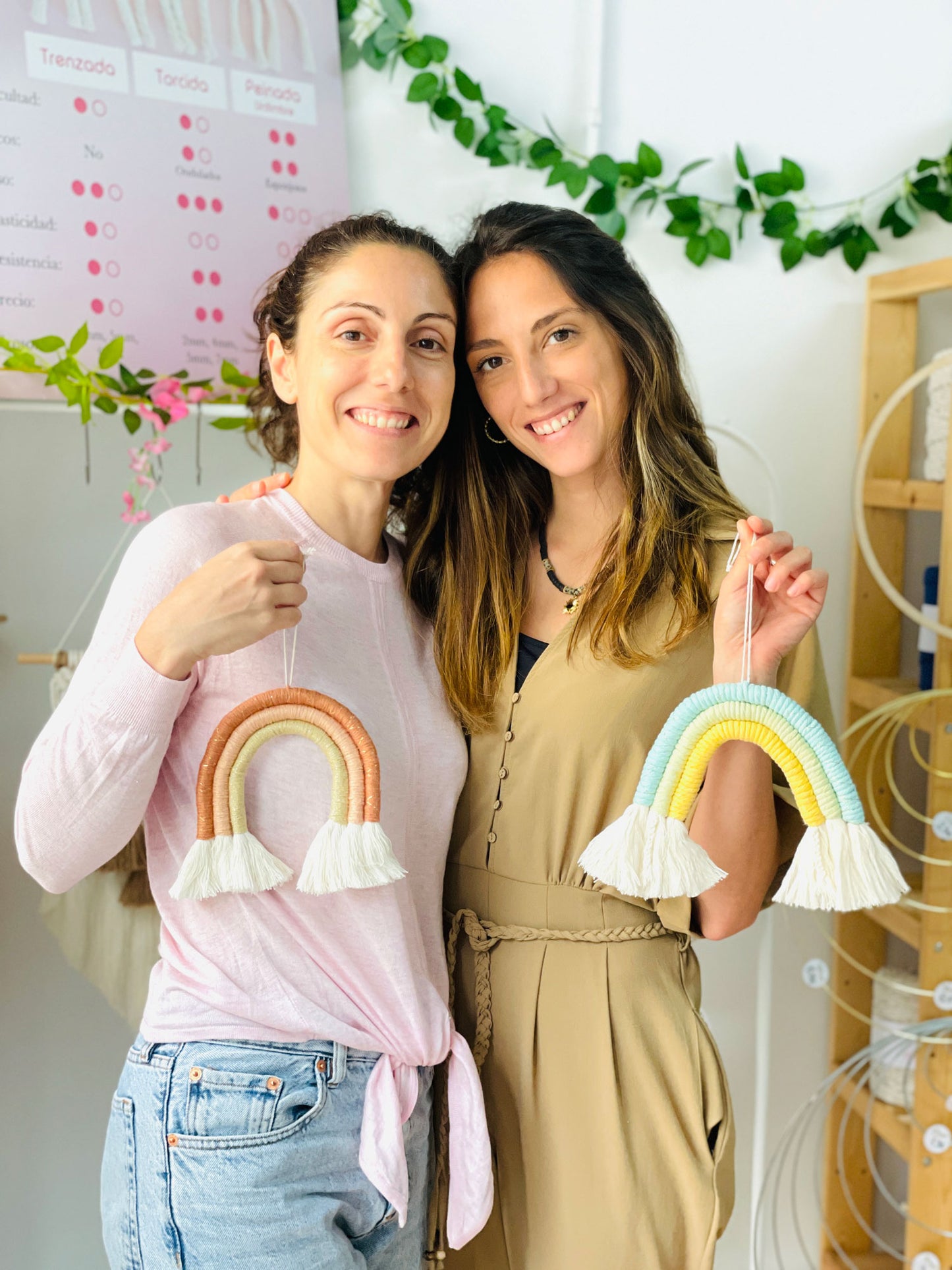 Atelier Macramé Rainbow:l'explosion des couleurs