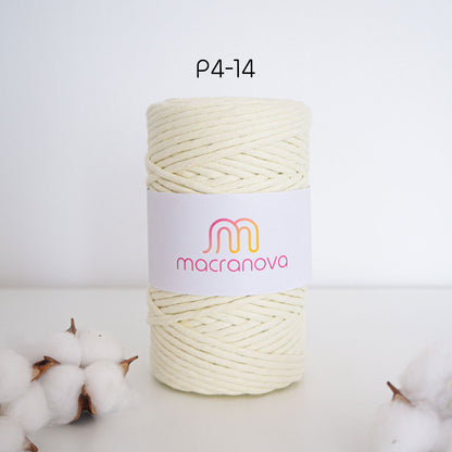 Kamgarentouw (Warp)/4 mm/50 m-100 m/Zero Waste Cotton