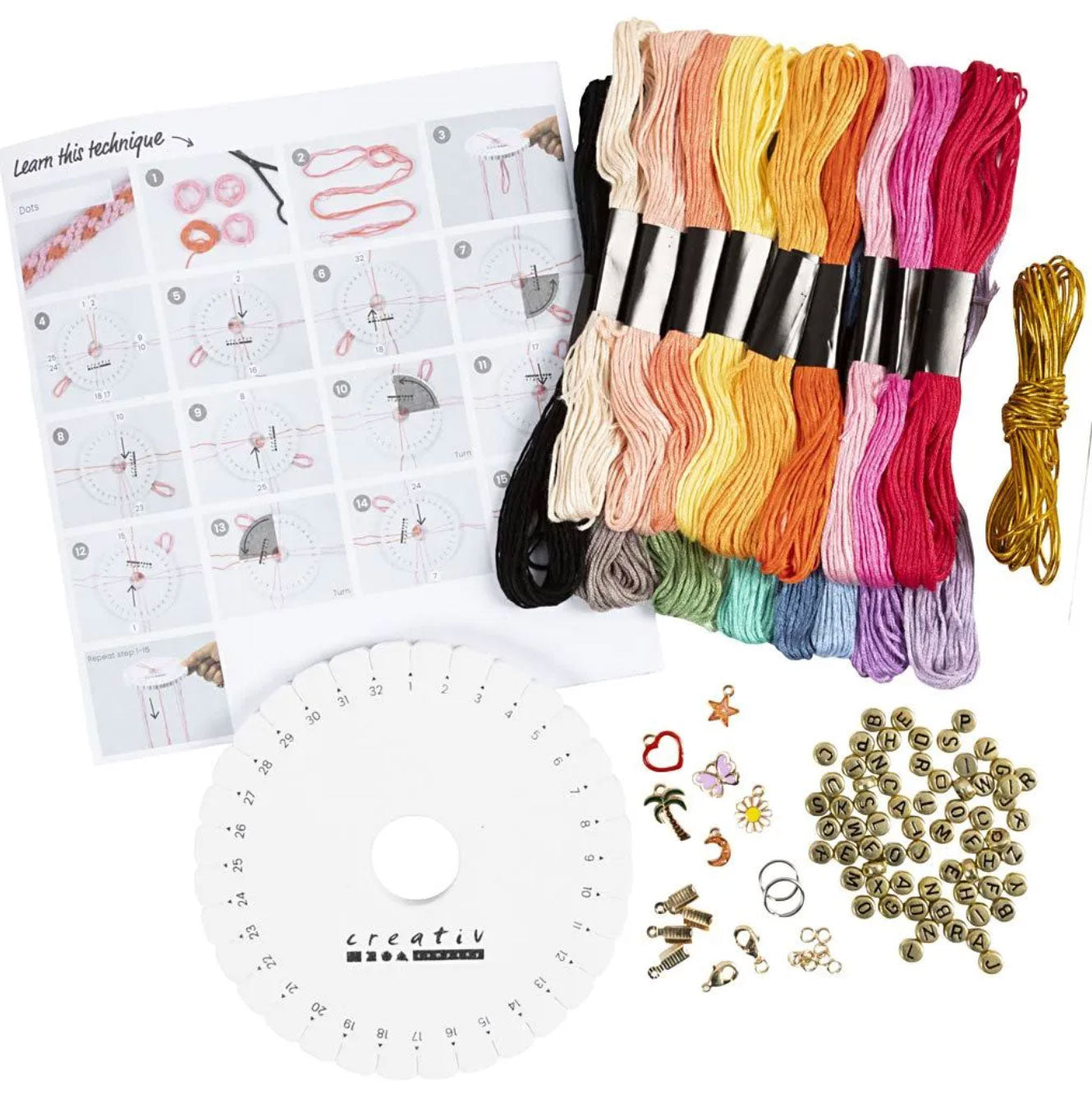 Kit DIY - Bracelets Kumihimo [Créatif]