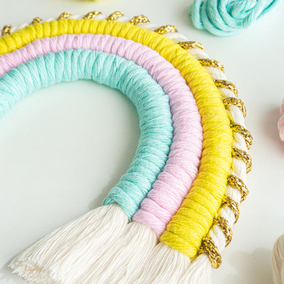 Online Cursus Macramé - Regenboog