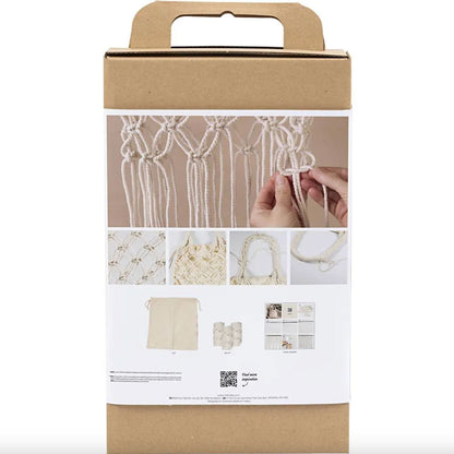 Kit macramé diy - sac en filet [creativ]