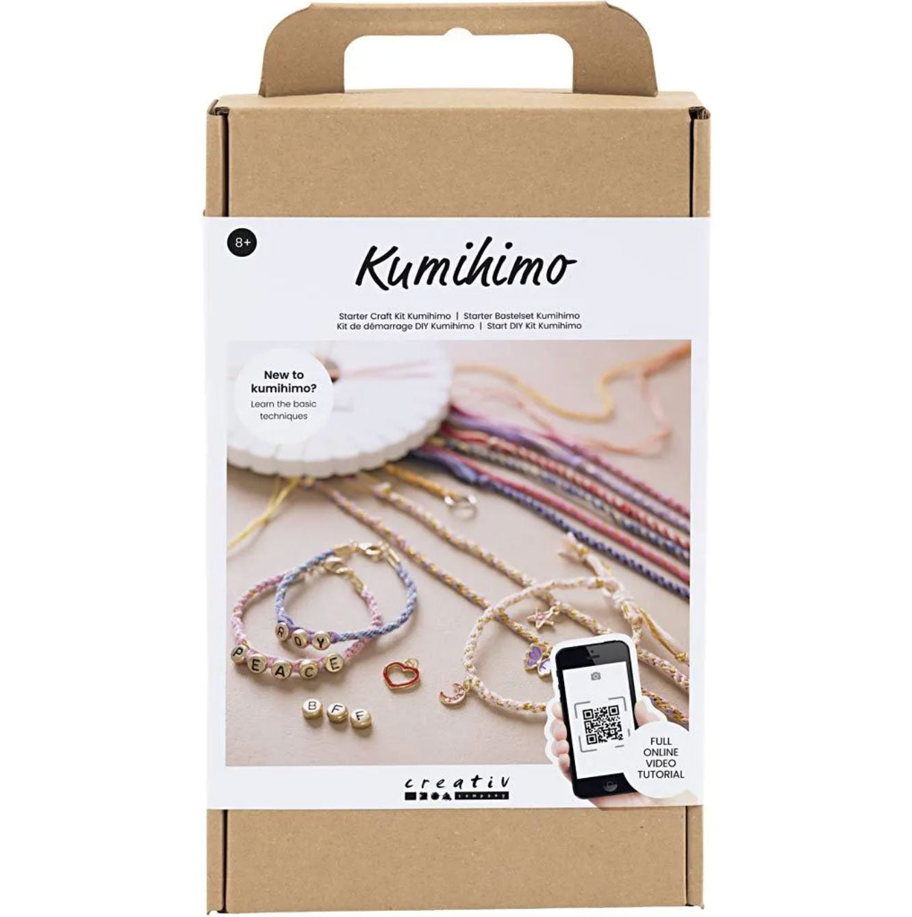 Kit DIY - Pulseiras Kumihimo [Criativo]