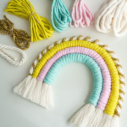 Curso Online de Macramé - Arco-íris