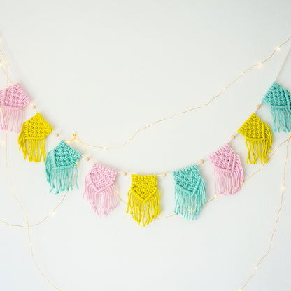 Macrame tutorial - pennants