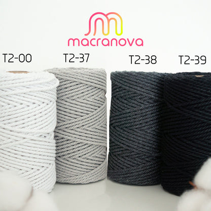 Gedrehtes Seil/2 mm/50 m/Zero Waste Cotton