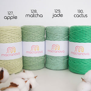 Combed yarn (Warp) / 4mm / XL: 500m / Zero Waste Cotton