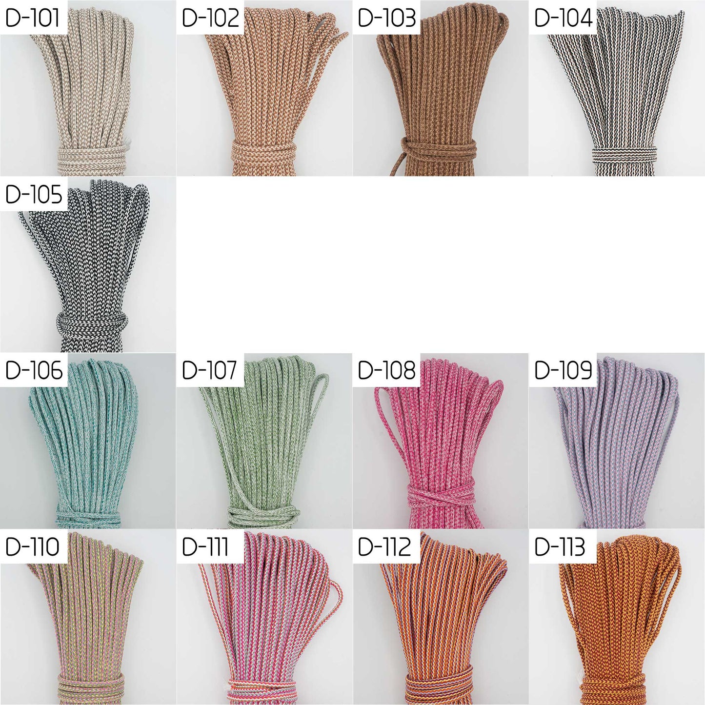 Cuerda trenzada extra-rígida / 6mm / 50m