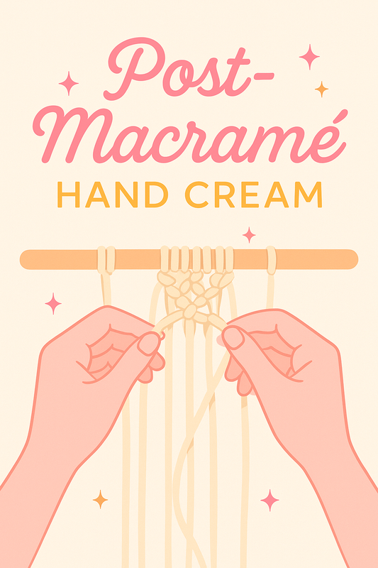 Post-Macramé handcrème