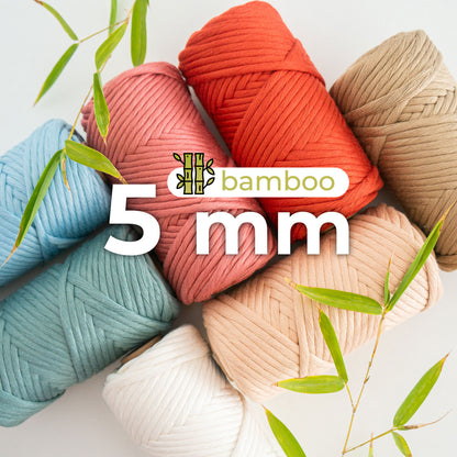 Cuerda peinada de Bambú / 5mm / 50m