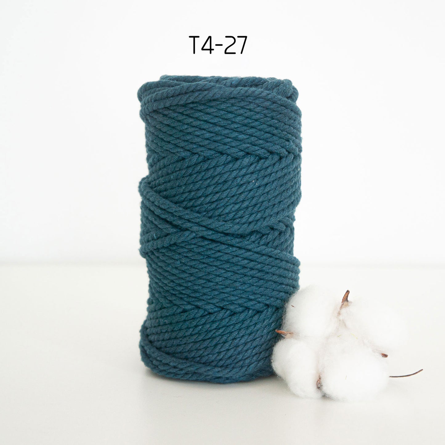 Gedrehtes Seil/4 mm/50 m-100 m/Zero Waste Cotton