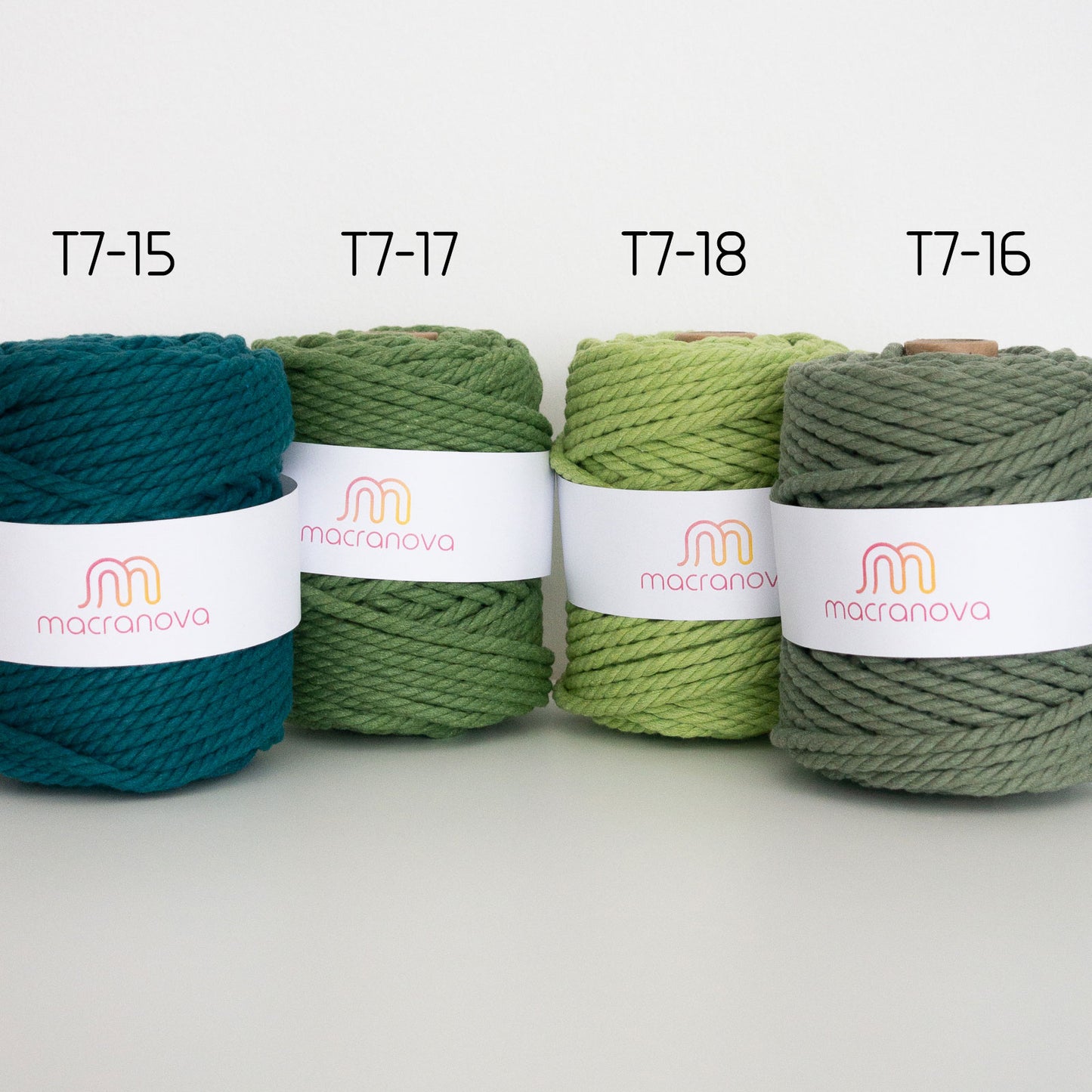 Twisted rope/7mm/50m/Zero Waste Cotton