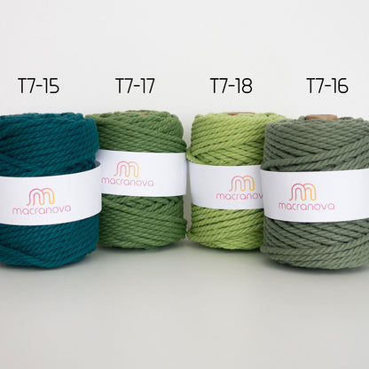 Twisted rope/7mm/50m/Zero Waste Cotton