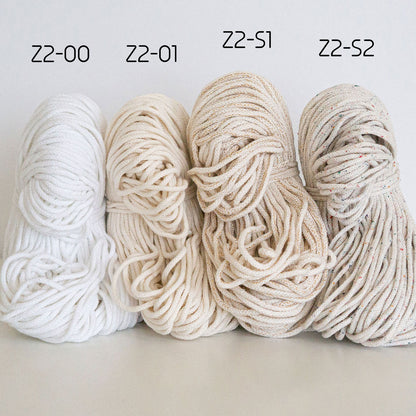 Gevlochten touw/2mm/100m/Zero Waste Cotton