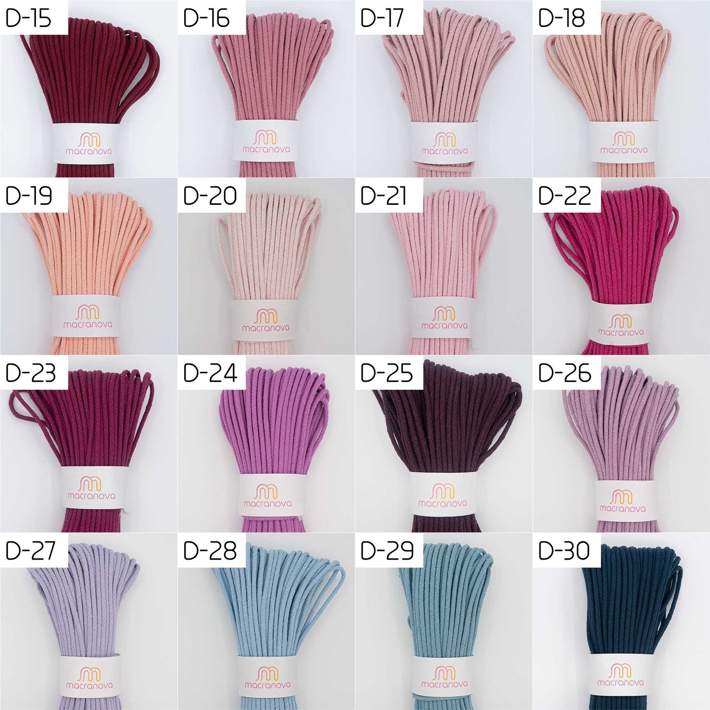 Cuerda trenzada extra-rígida / 6mm / 50m