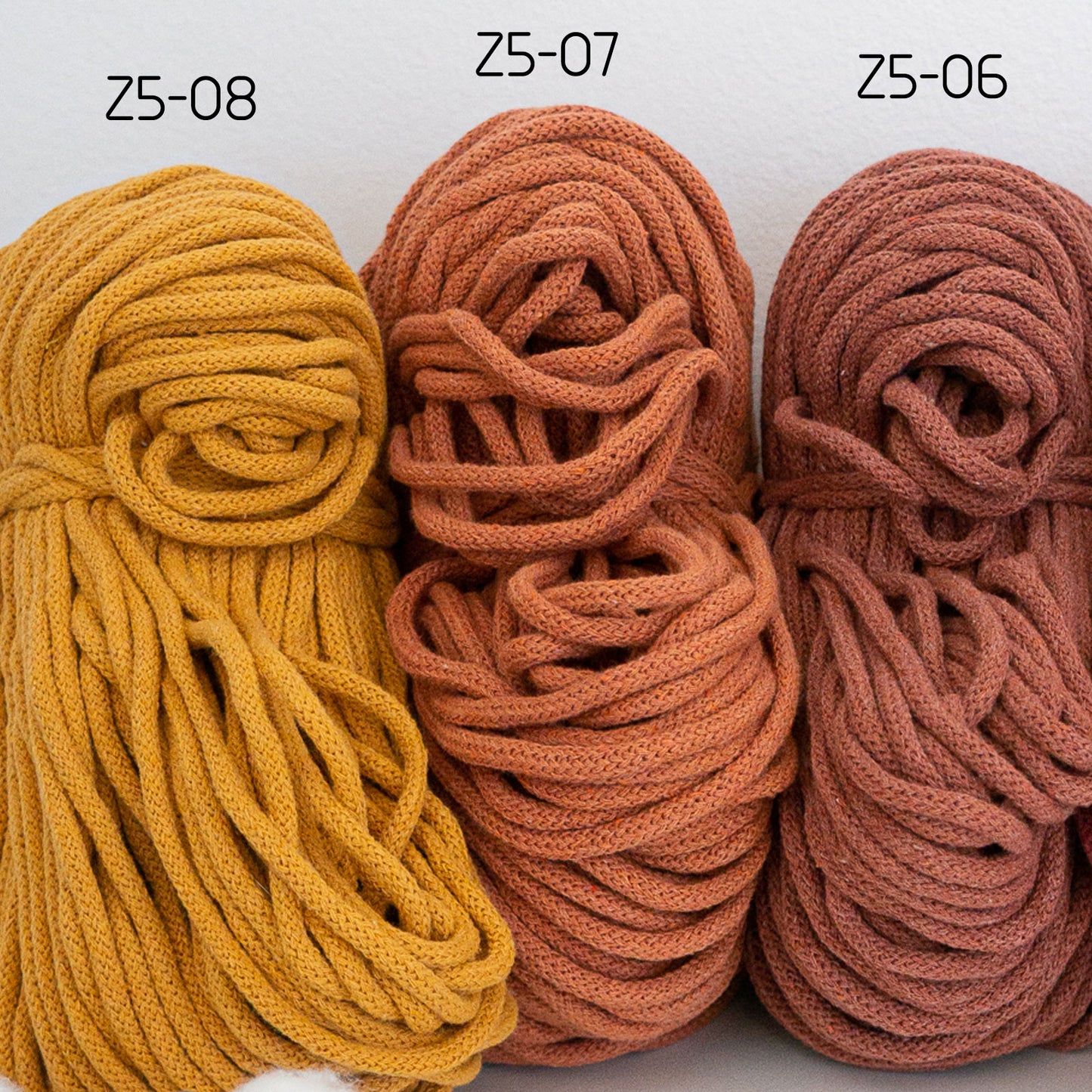 Braided rope/5mm/50m-100m/Zero Waste Cotton