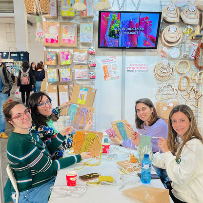 Taller Banderines di Macramé (Handmade Festival Barcellona)