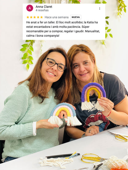 Workshop Macramé Rainbow:a explosão de cores