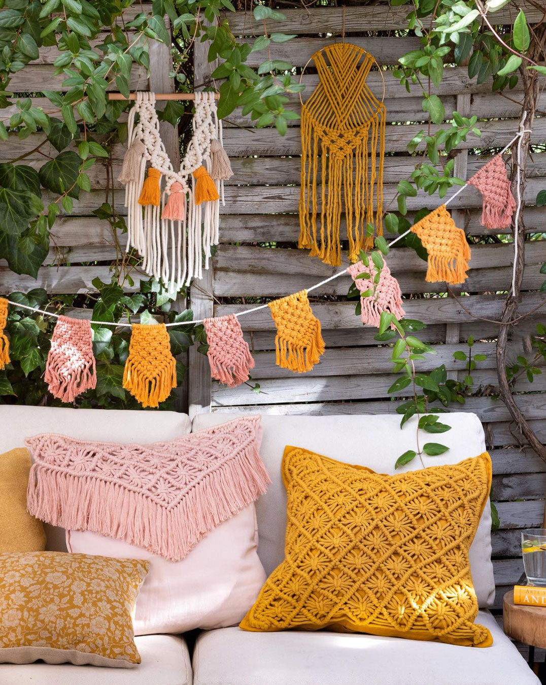 Kit macramé DIY - Apanhadores de Sonhos