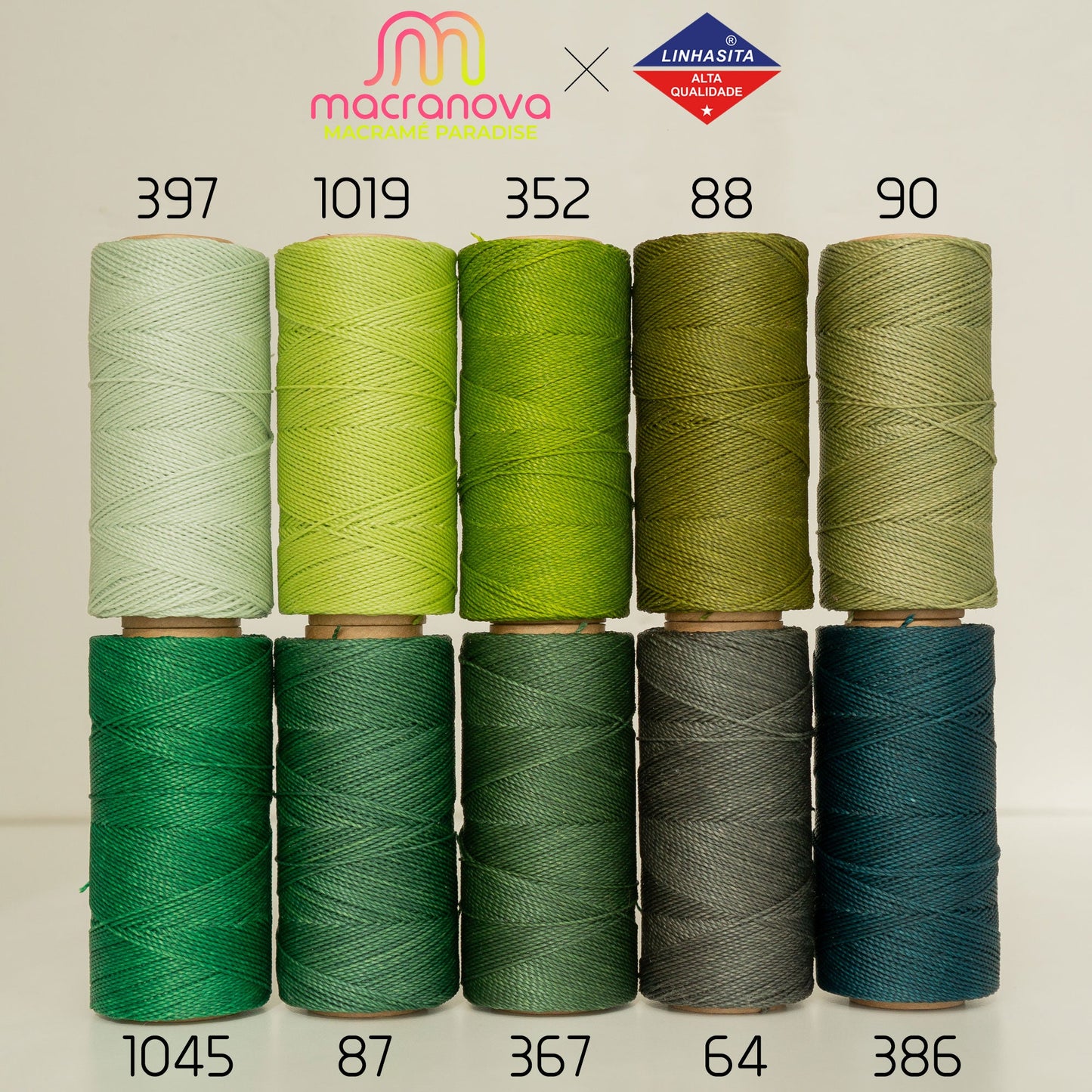 Waxdraad / 1mm / Per meter