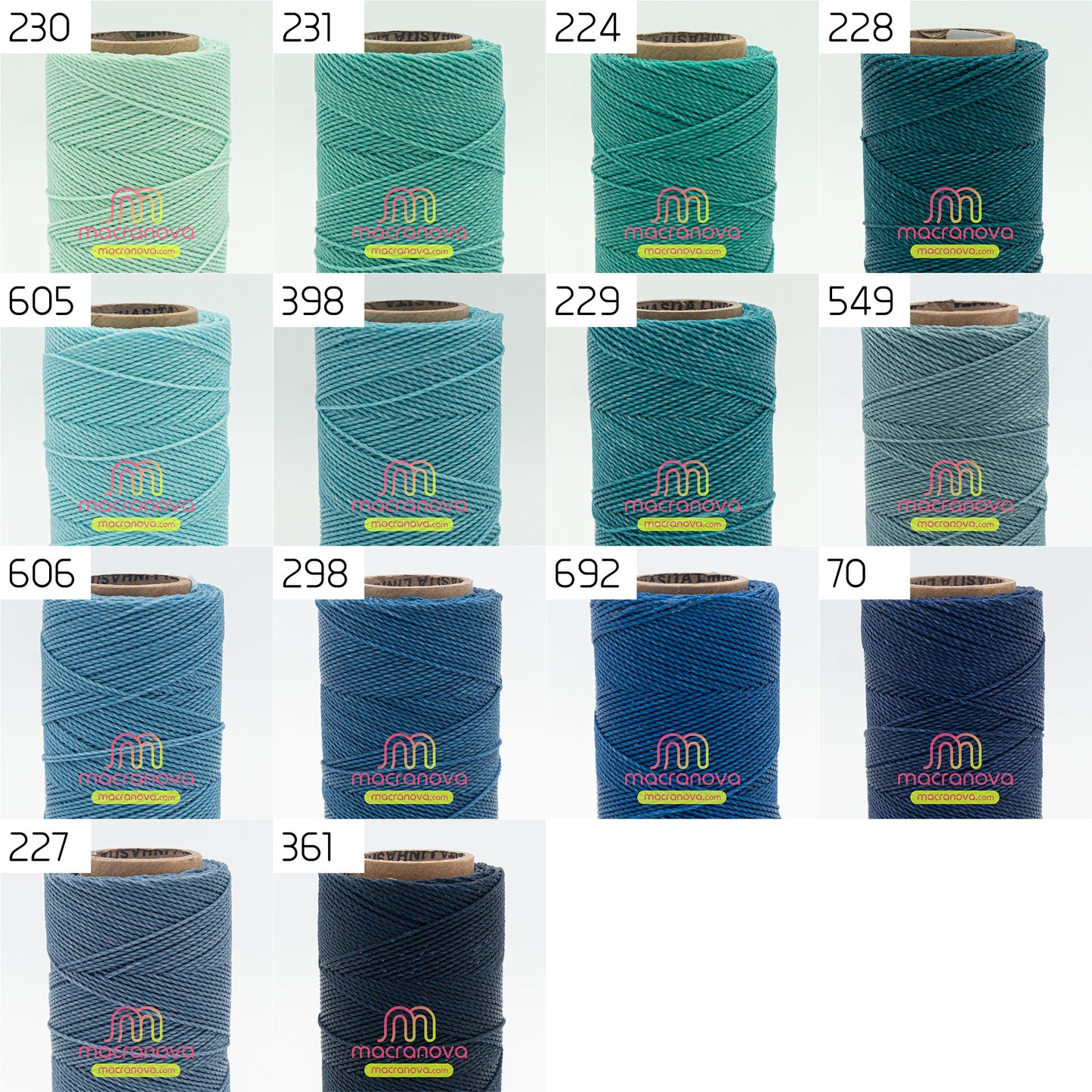 Hemp Thread / 1mm / Full Spool / Vegan [Linhasita]
