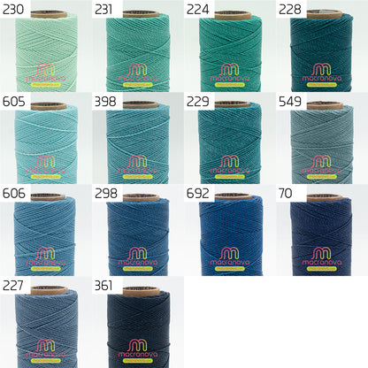 Hemp Thread / 1mm / Full Spool / Vegan [Linhasita]