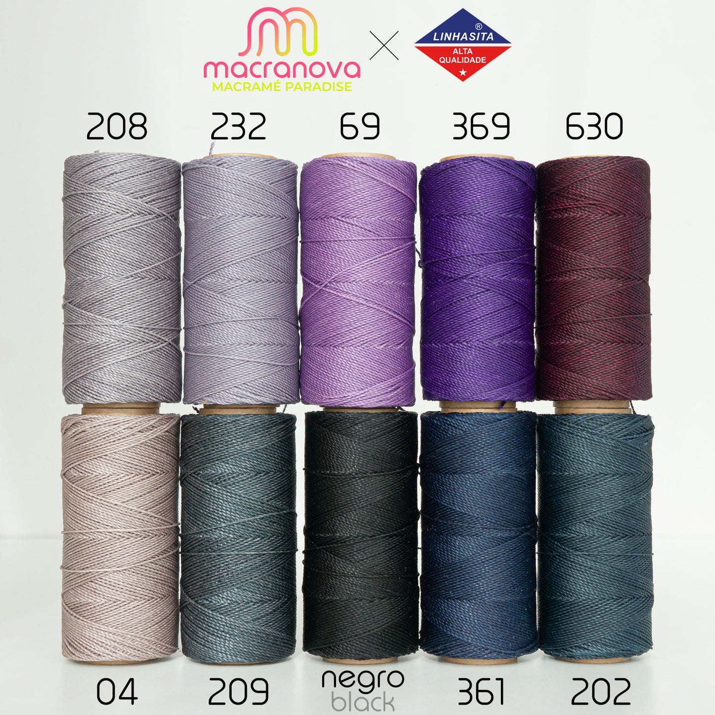 Waxdraad / 1mm / Per meter