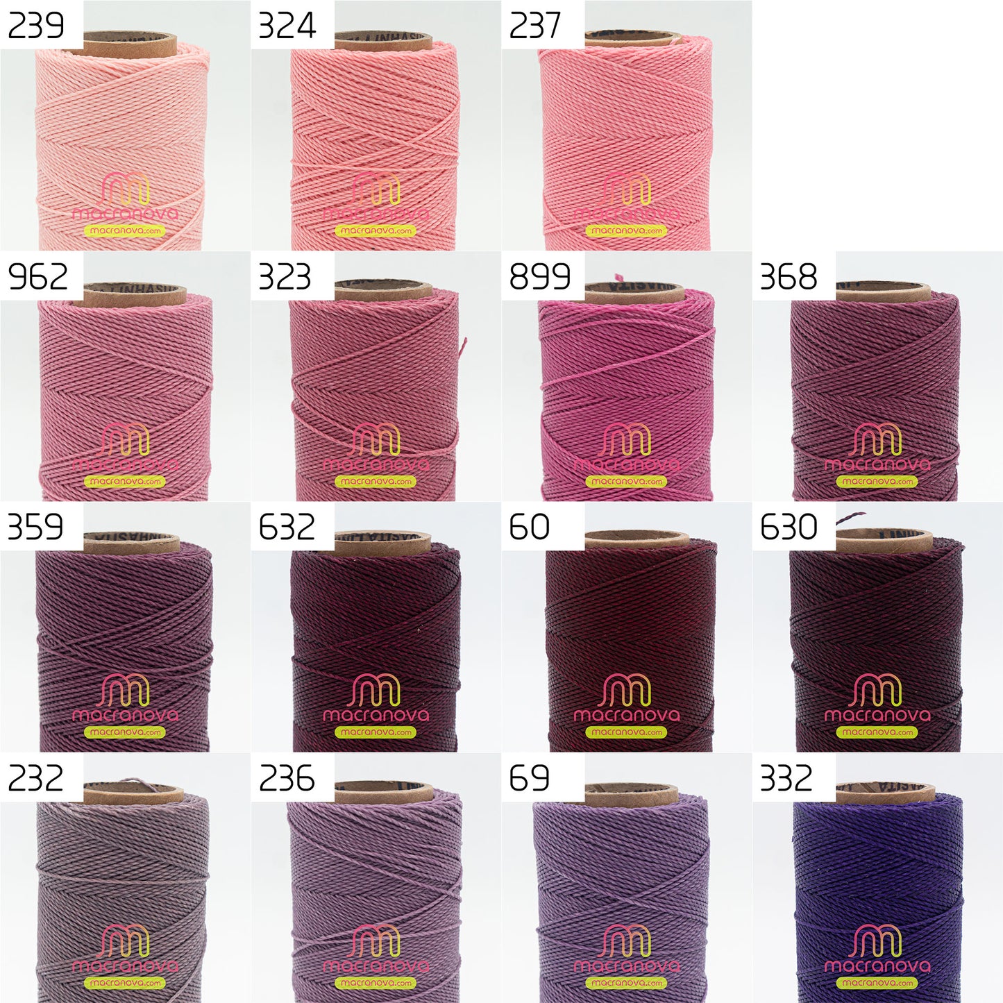 Hemp Thread / 1mm / Full Spool / Vegan [Linhasita]