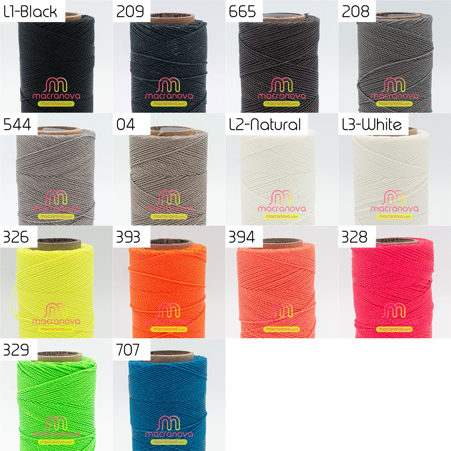 Hemp Thread / 1mm / Full Spool / Vegan [Linhasita]