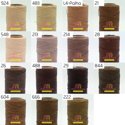 Hemp Thread / 1mm / Full Spool / Vegan [Linhasita]