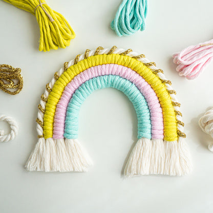 Online Cursus Macramé - Regenboog