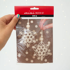 DIY Macrame Mini-Kit - Snowflake [Creativ]