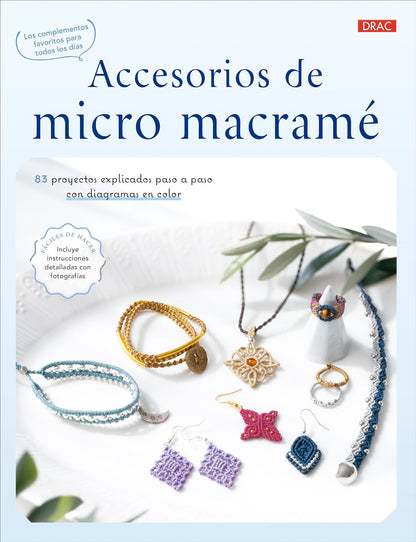 Livro "Acessórios de micro-macramé"