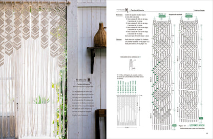 Livre"décorer avec du macramé"