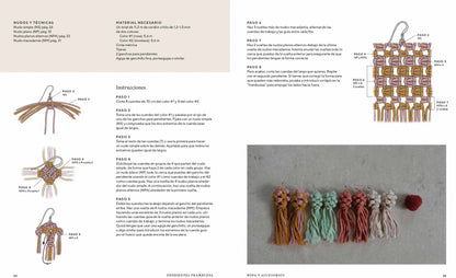 Livre"macramé:accessoires"(par createaholic)