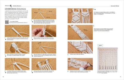 Livre"décorer avec du macramé"